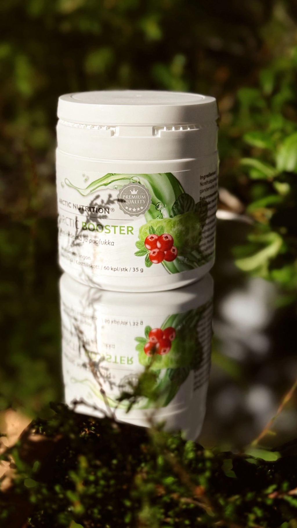 Arctic Booster – Puolukka & Noni-hedelmä