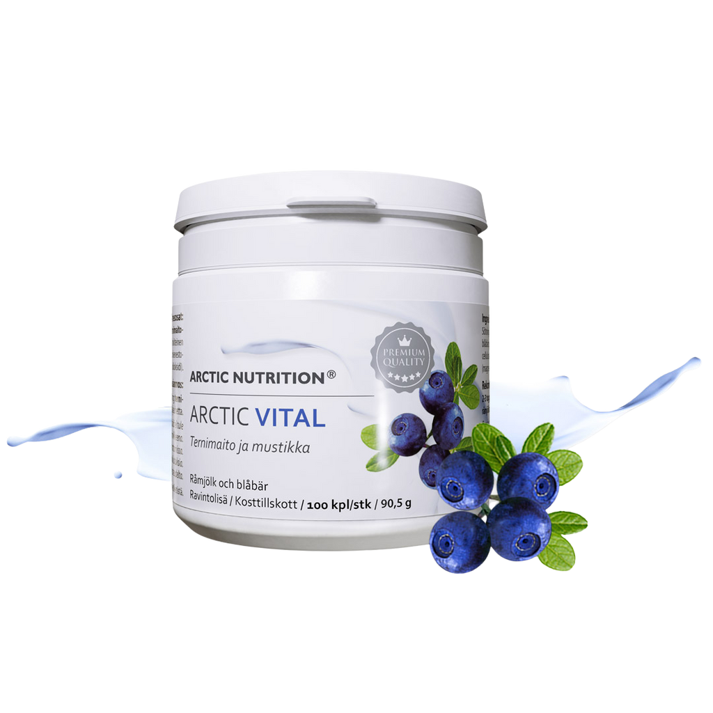 Arctic Vital – Ternimaito & mustikka