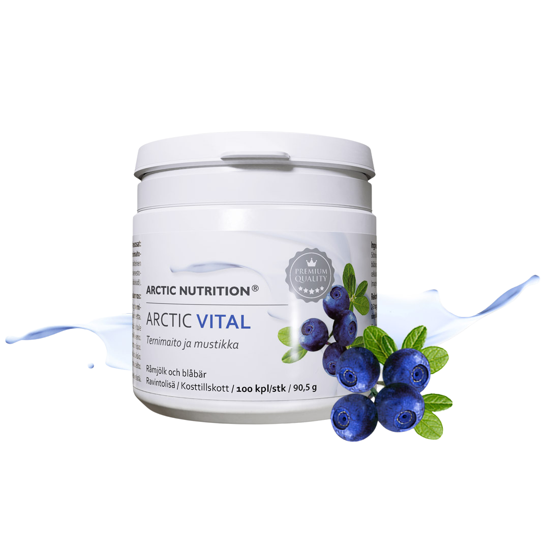 Arctic Vital – Ternimaito & mustikka