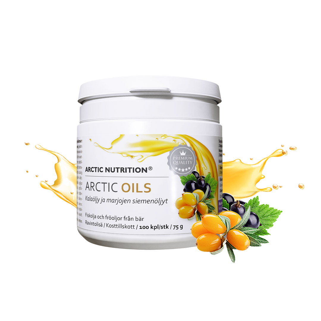 Arctic Oils – Omega-3-6-9 & marjasiemenöljyt