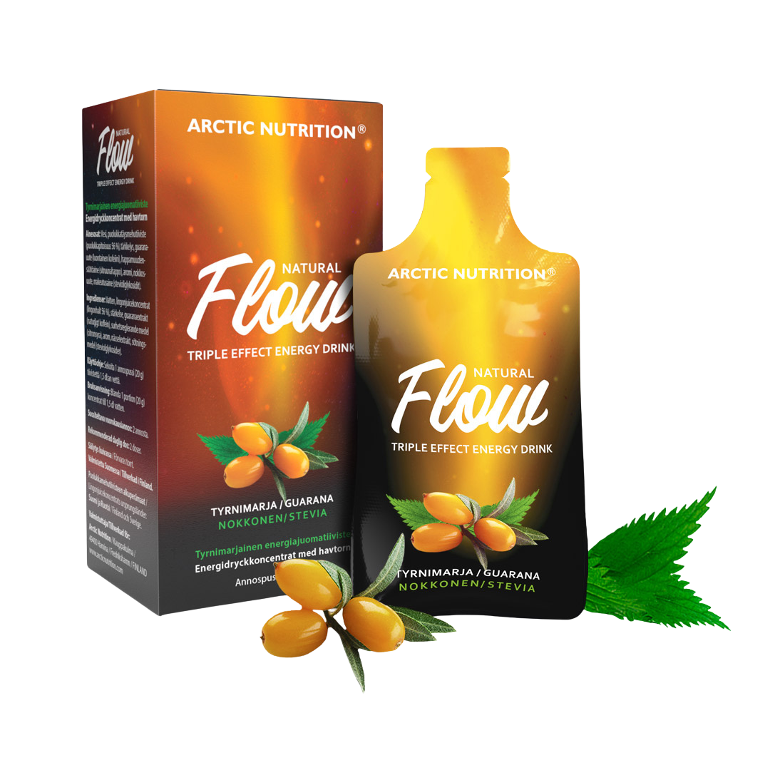 Flow-energiajuoma / Tyrnimarja