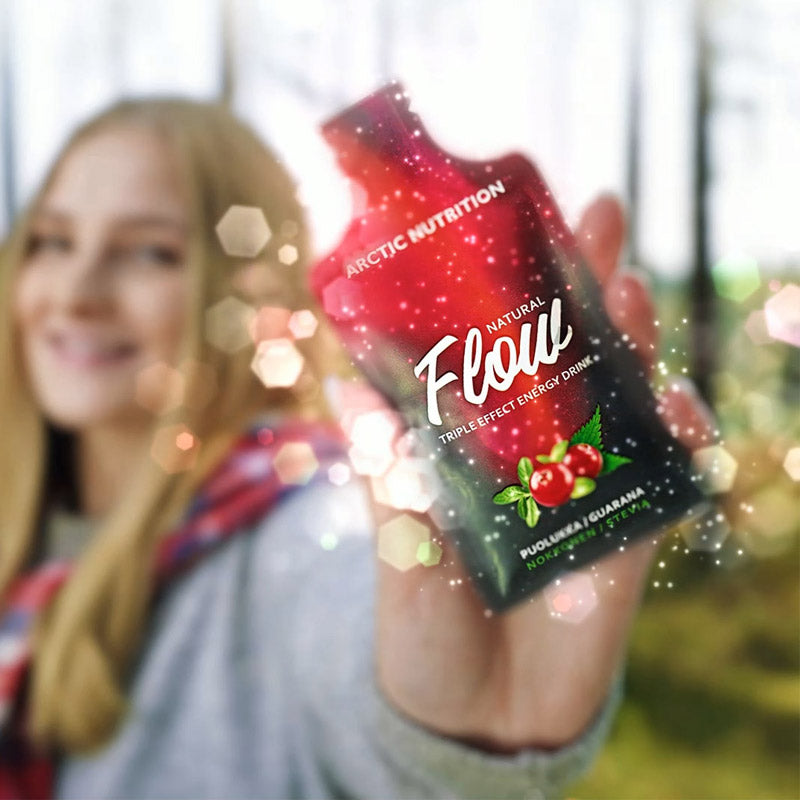 Flow-energiajuoma / Puolukka