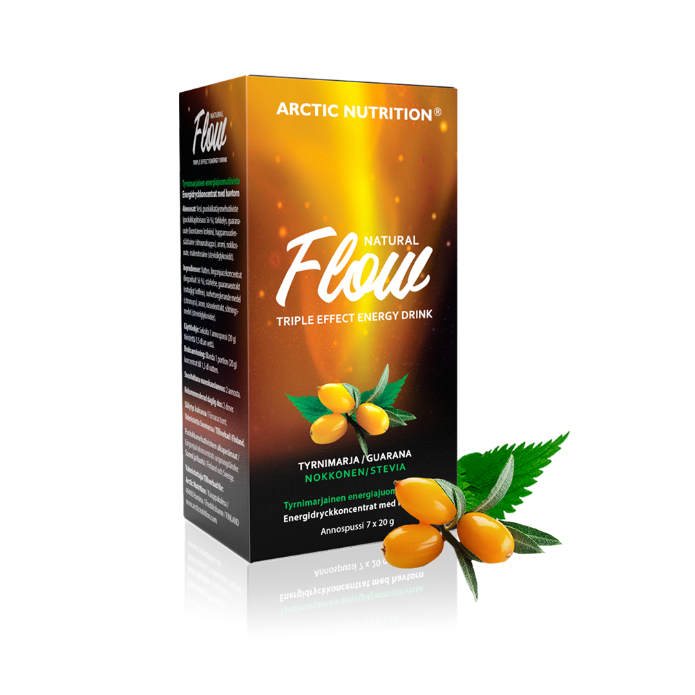 Flow-energiajuoma / Tyrnimarja
